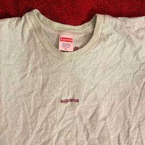 Mint green supreme shirt XL Mens